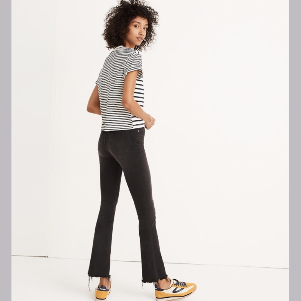 Madewell Cali Demi-Boot Jeans: Chewed-Hem Edition